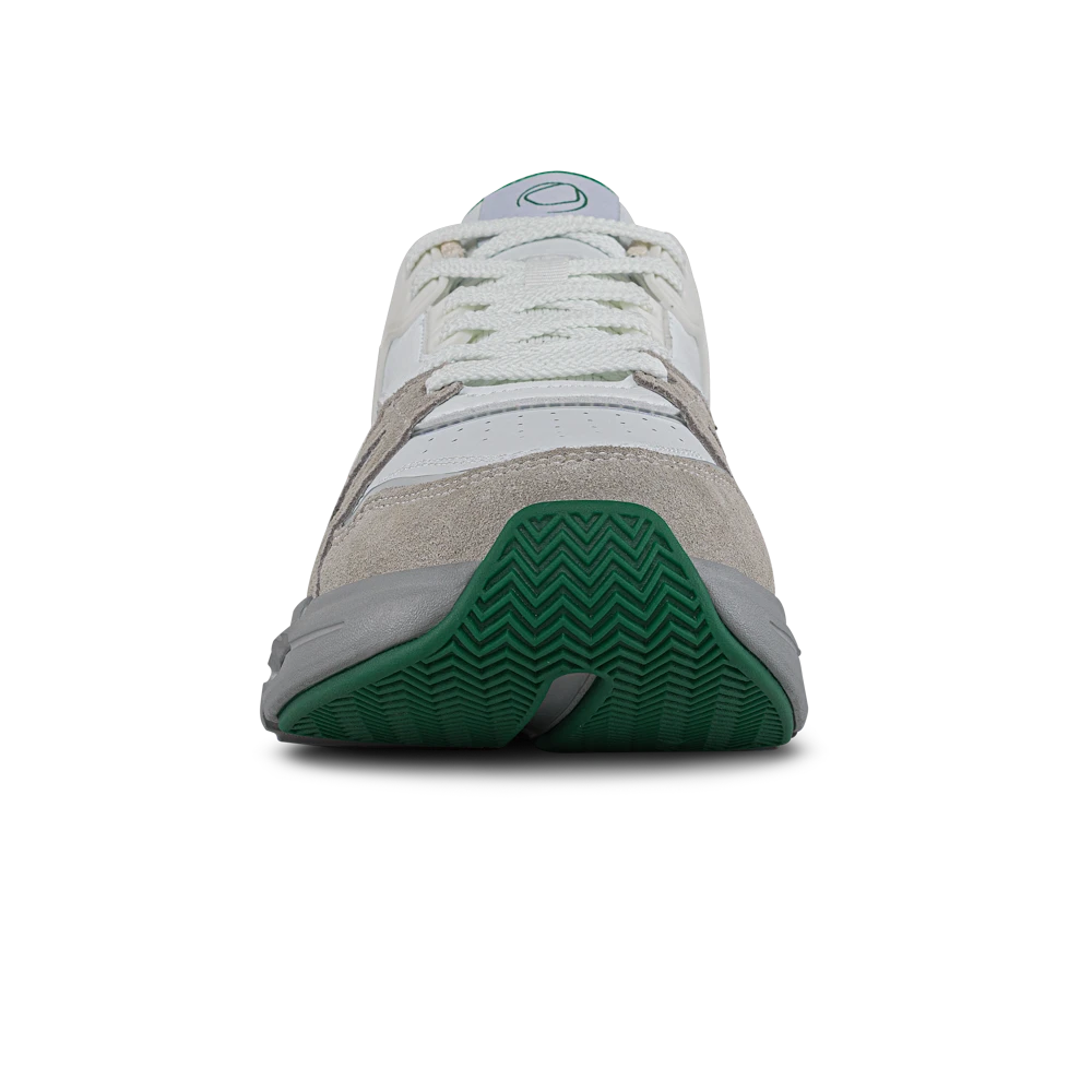 Zapato para hombre casual deportivo Denzaro blanco-gris