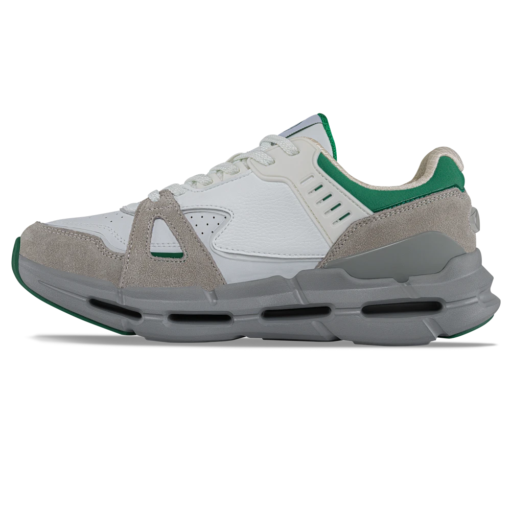 Zapato para hombre casual deportivo Denzaro blanco-gris