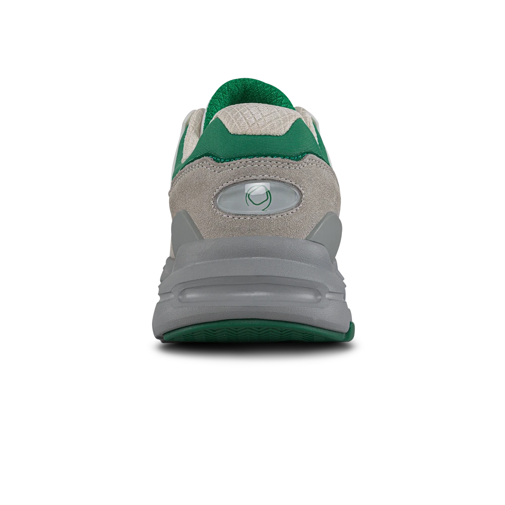 Zapato para hombre casual deportivo Denzaro blanco-gris