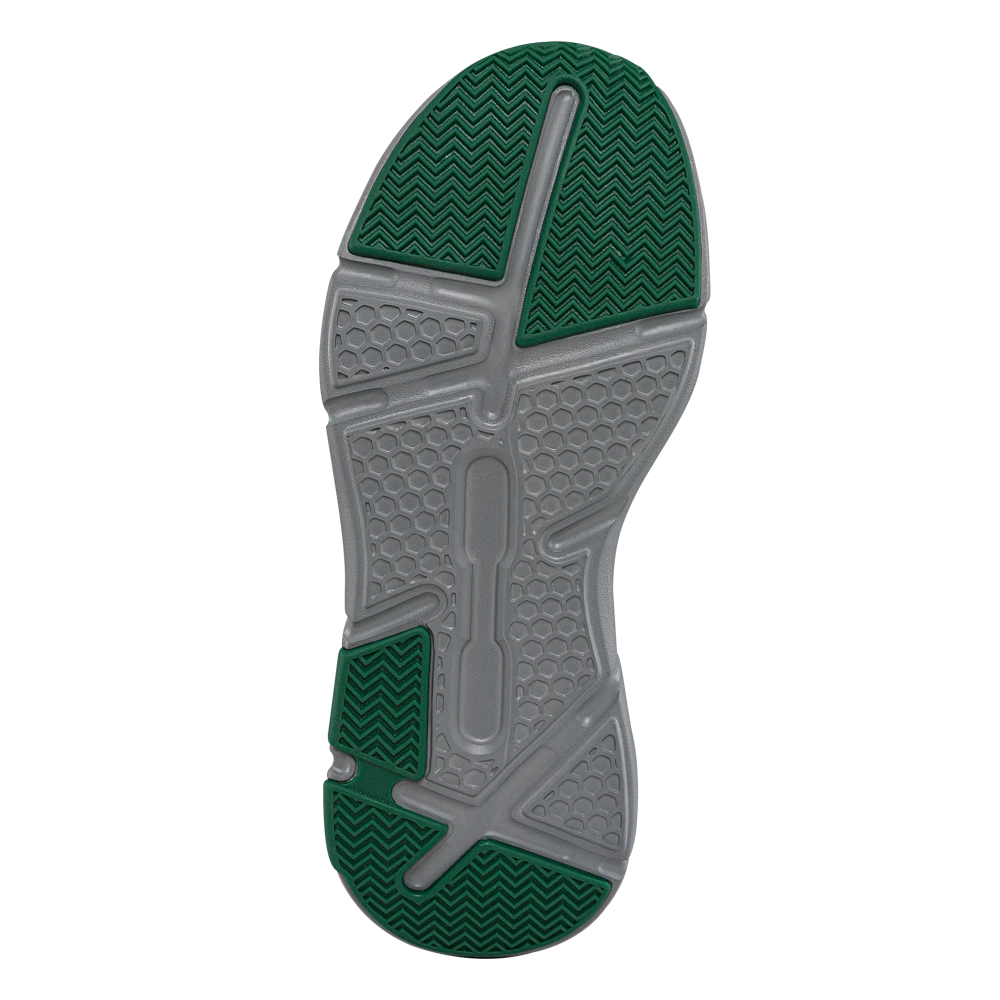 Zapato para hombre casual deportivo Denzaro blanco-gris